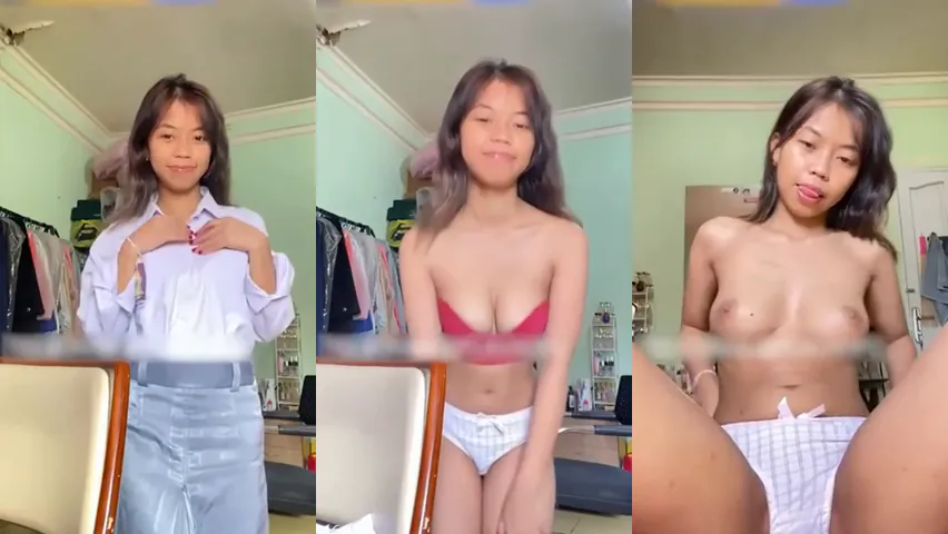 น้องนิชา สาววัยใส ยังไม่ทันโตเต็มวัยก็หัดเงี่ยนซะแล้ว